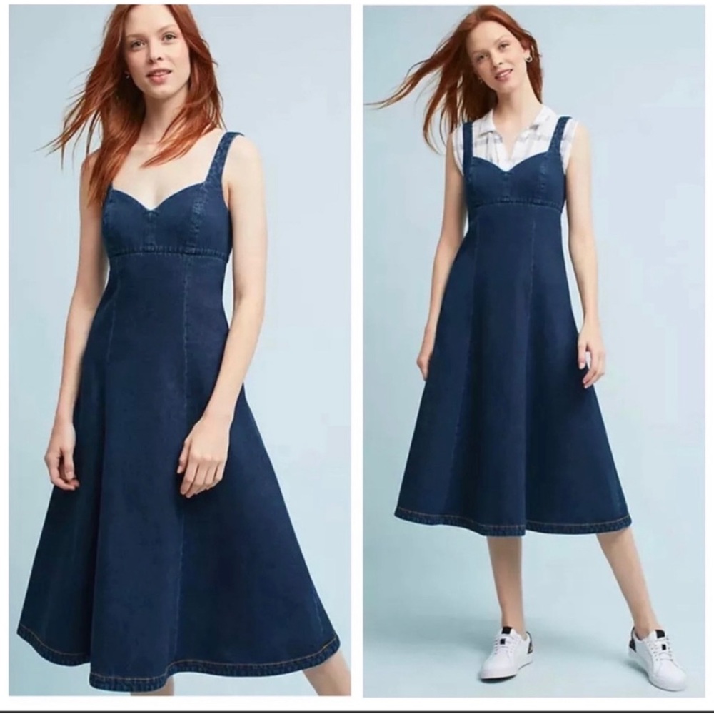 NWOT Holding Horses Edythe denim dress